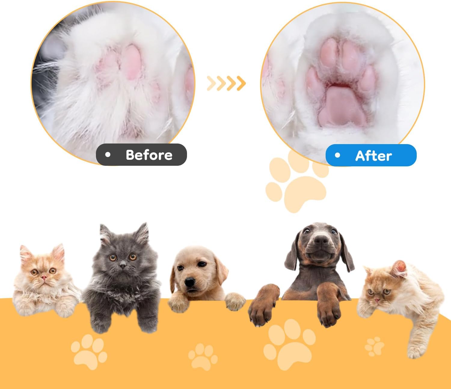 Trim Pet Paws with Confidence — Quiet, Safe & Precise!
