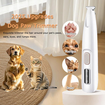 Trim Pet Paws with Confidence — Quiet, Safe & Precise!