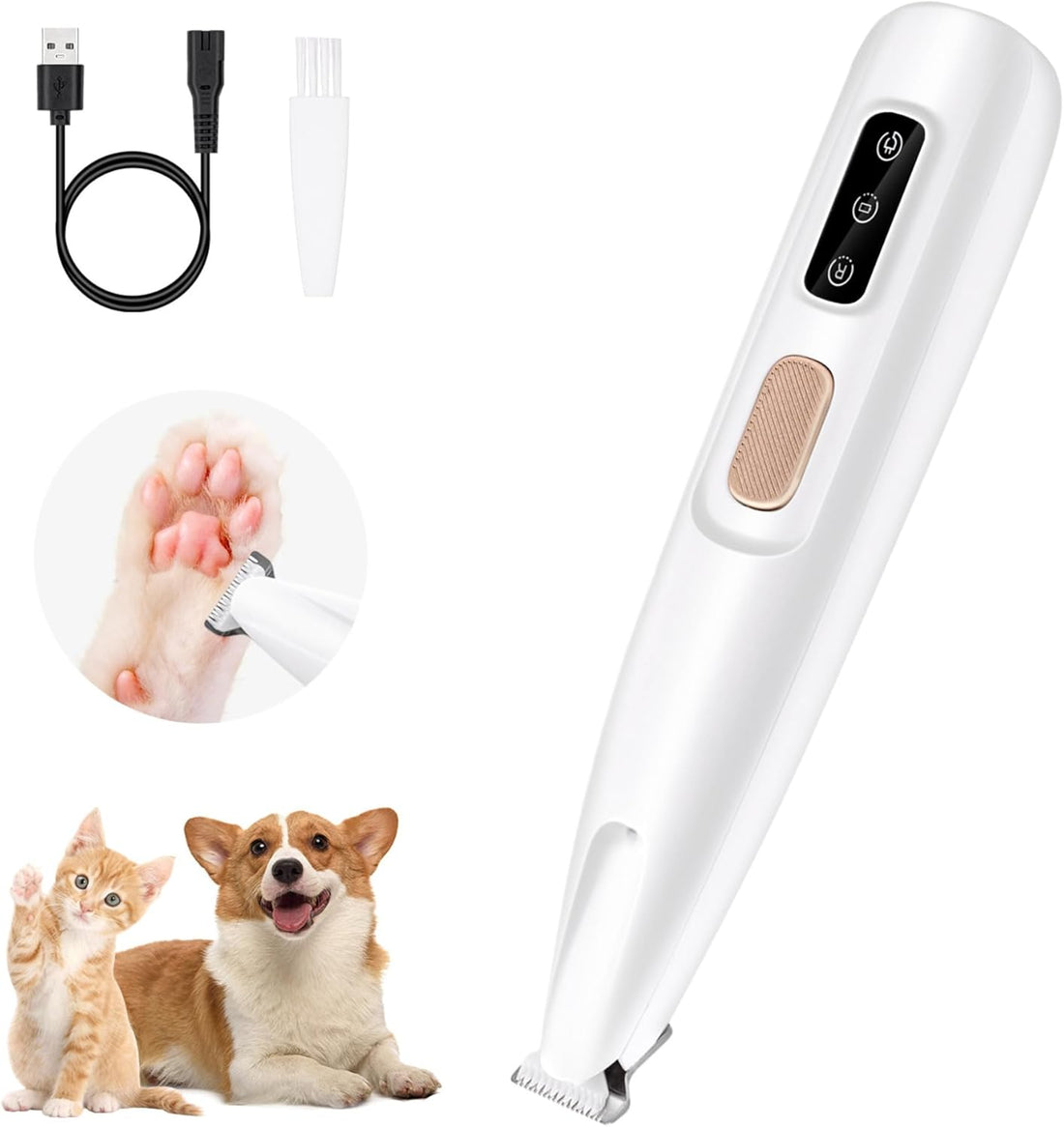 Trim Pet Paws with Confidence — Quiet, Safe & Precise!